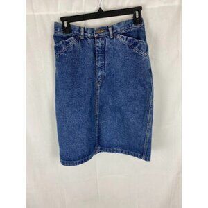 Gap Vintage 90's Y2K Denim Knee length Skirt Women's 9/10